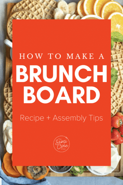 How to make a brunch board recipe and assembly Pinterest