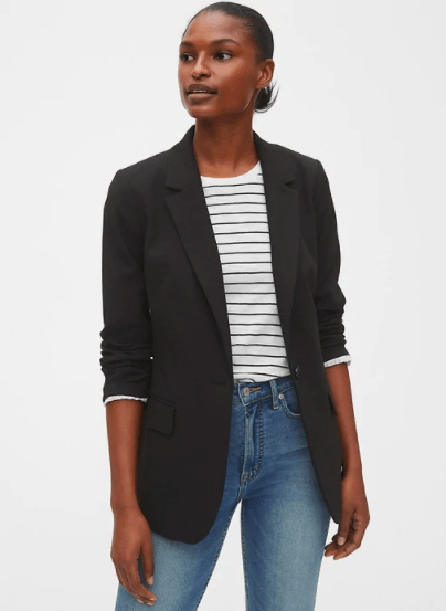 Gap Basic Black Blazer