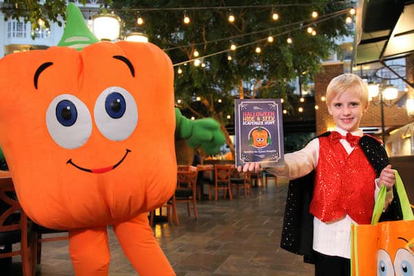 Opryland Spookley the Square Pumpkin hide & seek scavenger hunt