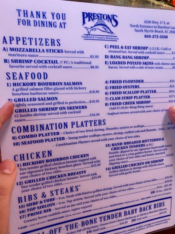 Best Seafood Restaurants in North Myrtle Beach Favorite Place to Eat