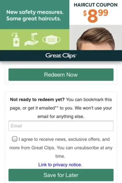 great clips printable haircut coupon 2021