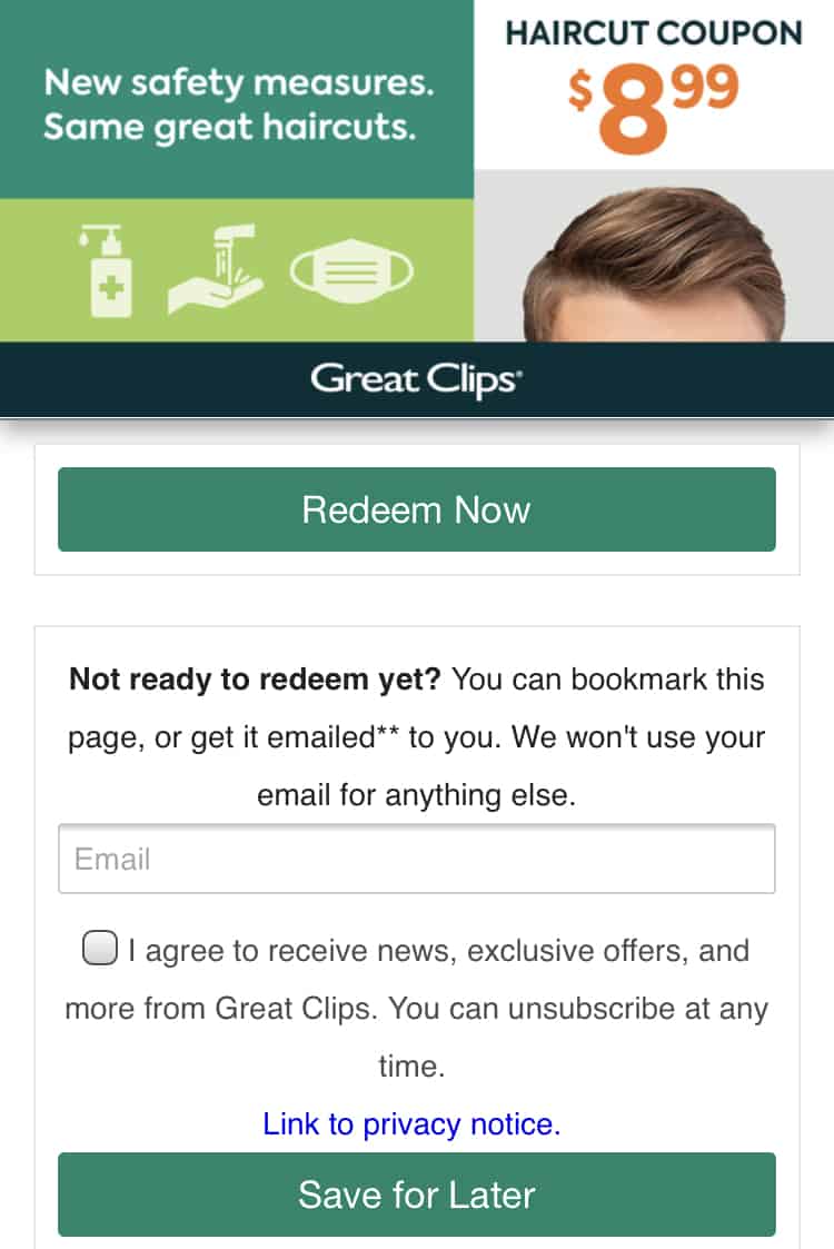 Great Clips Haircut Sale January 2024 Great Clips Coupon