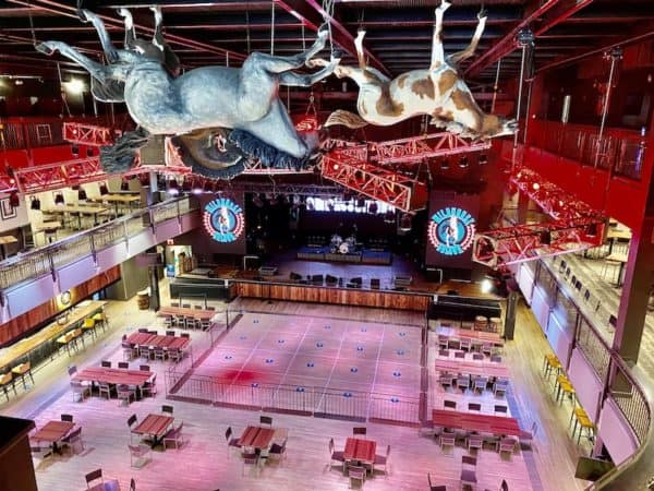 Wildhorse saloon horses 3rd floor