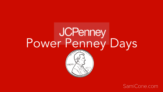 Power Penney Days 2021 JCPenney Deals