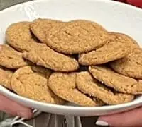 gingerbread snickerdoodles on plate