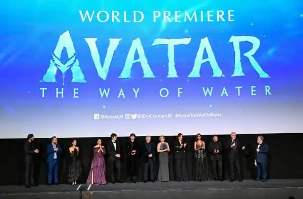 Avatar: The Way of Water Cast at the London UK Premiere