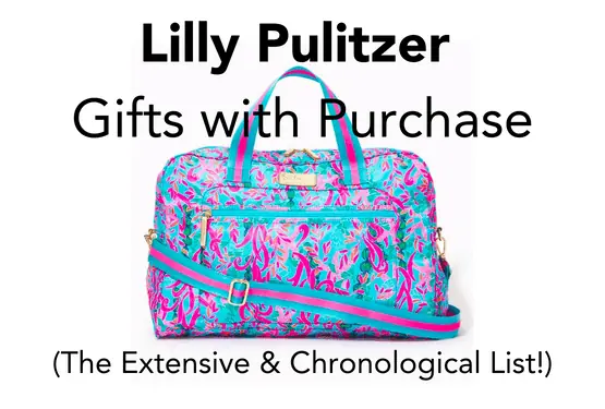 Lilly Pulitzer Gift with Purchase 2023