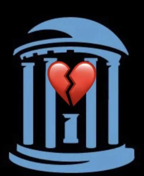 UNC old well with broken heart