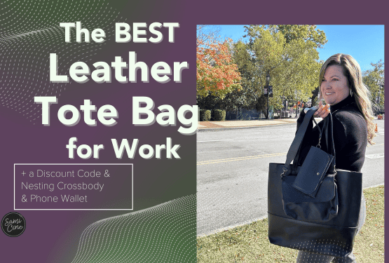 BEST Leather Tote Bag for Work blog