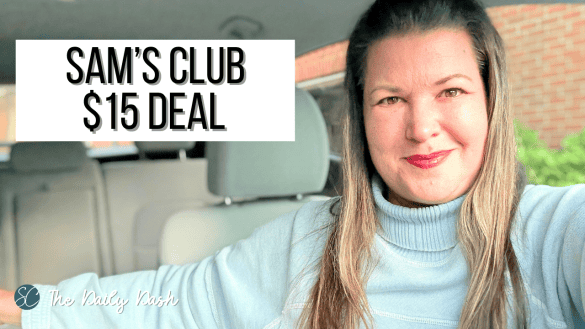 sams club 15 deal Daily Dash YouTube